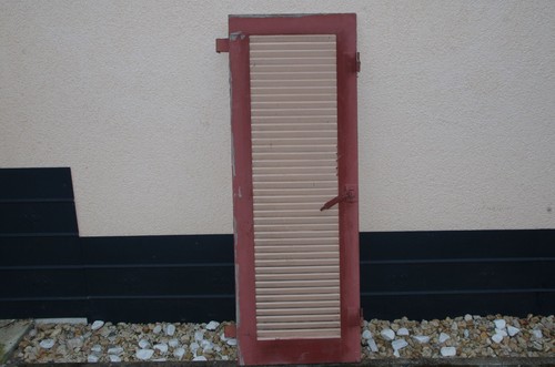 Alter fensterladen aus holz - alter,