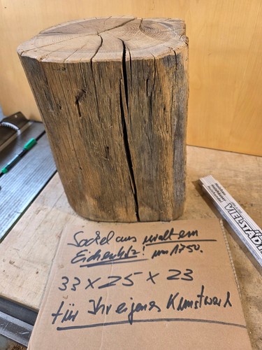 Großes uraltes eicheteil - großes,