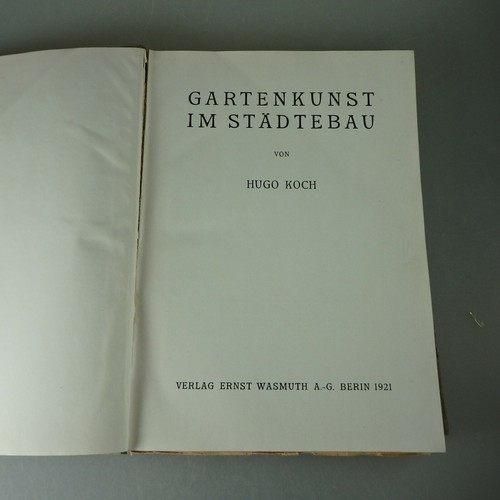 Hugo koch gartenkunst - koch, im