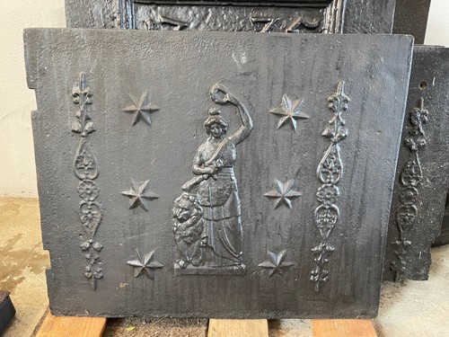 Ofenplatten bavaria mit löwe - ofenplatten,